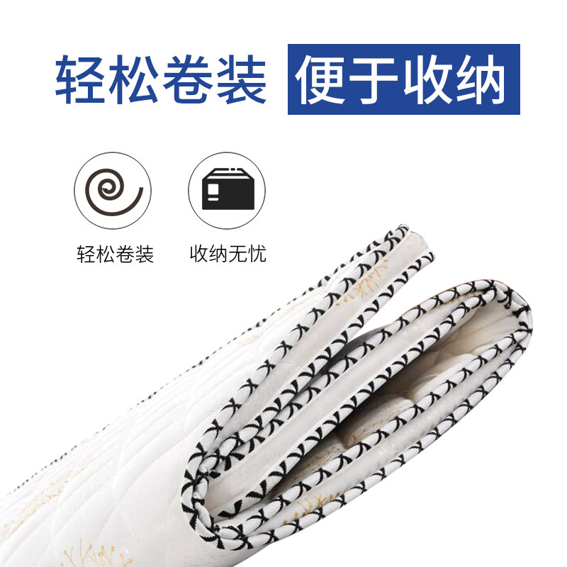 床垫椰棕垫无甲醛护脊可卷偏硬棕垫C2cm超薄榻榻米定制天然乳胶