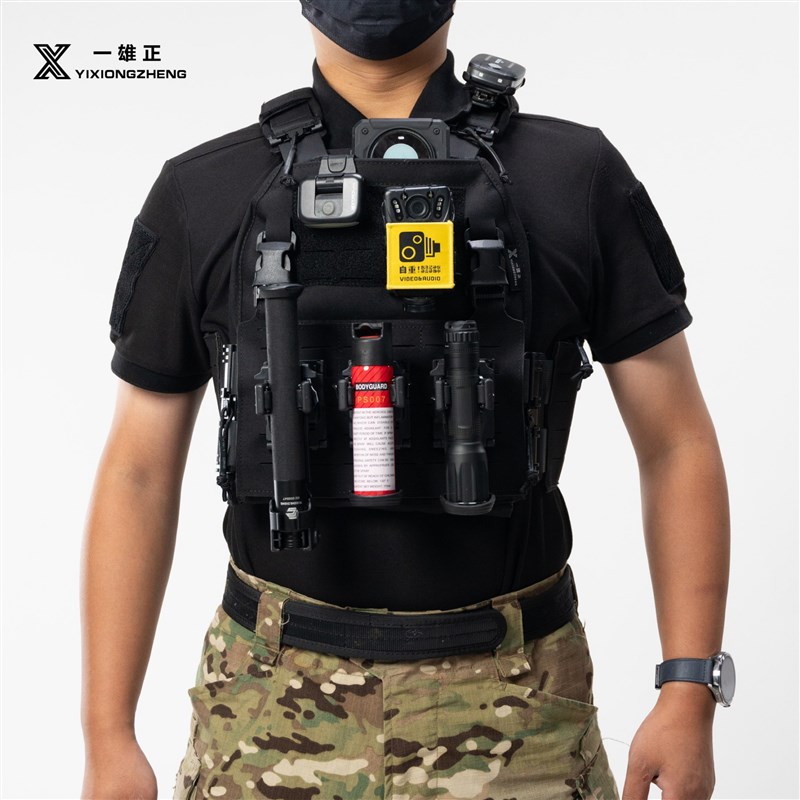 一雄正XTAC 战术背心轻量化马甲激光U切割快拆模块化