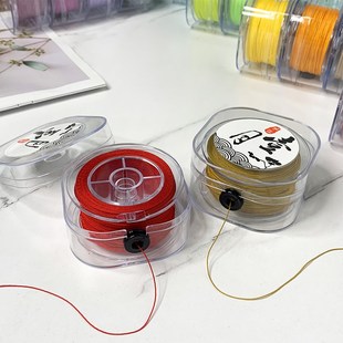 71号0.4mm特细玉p线 手工编织绳diy珠宝线手编绳线耐磨手串串珠线