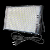 夜市摆摊灯220V地摊灯美食街z户外照明灯防水led投光灯高亮工地灯