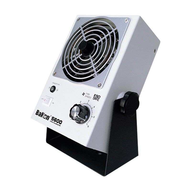 白光BK5600台式离子风机除静B电工业用冷热风大范围自动保护便携