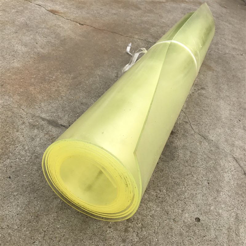 PU板聚氨酯板卷板板材优力胶板牛C筋板耐磨耐油减震刀模垫非标定