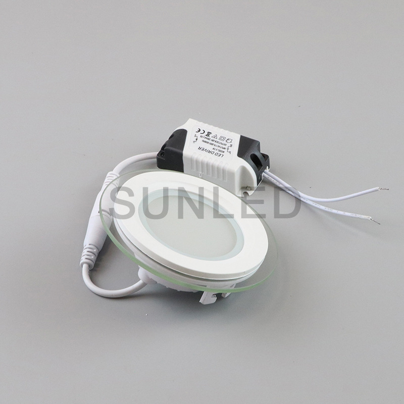 长期供应 酒店嵌入式圆形玻璃筒灯 9w/15W/20W/ LED 筒灯