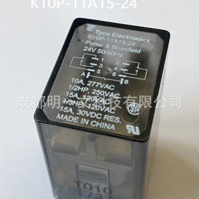 现货K10P-11A15-24通用继电器 4-1393144-1泰科TE全新24V