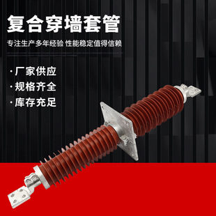 10KV 1250A1500A2000A2500A防污 FCGWB 高压复合穿墙套管FCRG1