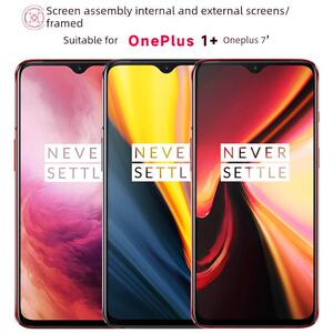 巨秘屏幕总成可适用于OnePlus 一加7屏幕总成带框1+7触摸屏1加7液