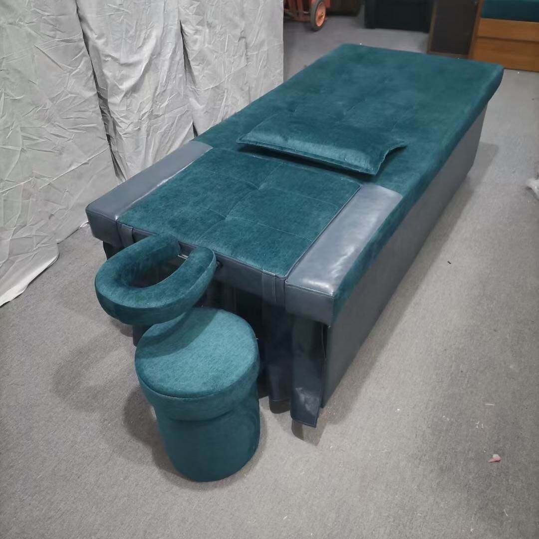 按摩床技师凳洗头床可躺洗脚椅单人沙发脚凳美容推拿足疗足浴推油