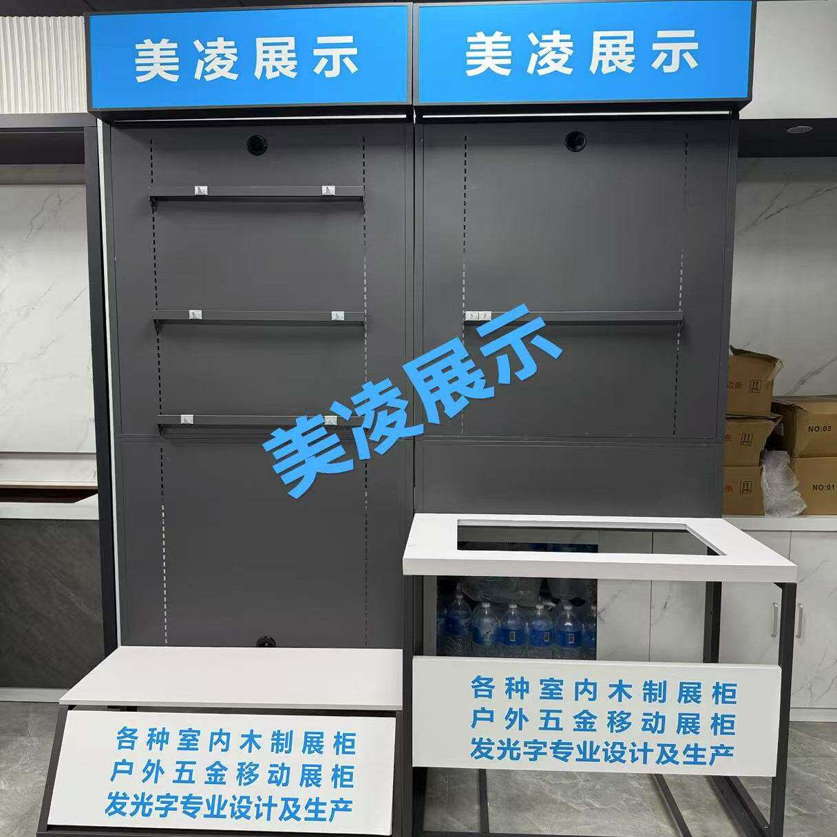 新款厨卫烟机灶具消毒柜热水器空调净水机浴室柜户外移动展架带轮