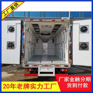 小鸡仔恒温车 五十铃KV100畜禽小鸡苗鸭苗运输车