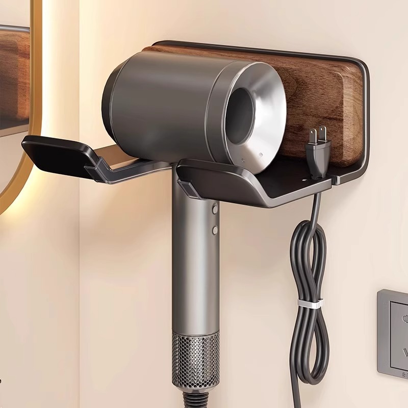 胡吹风机支架挂架托架免打孔卫生间电吹风收纳架吹风筒置物架