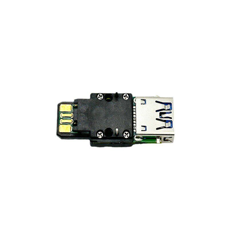 厂家供应USB 3.0 转接头TA180-AMTOAF-130 180°测试头沉板款