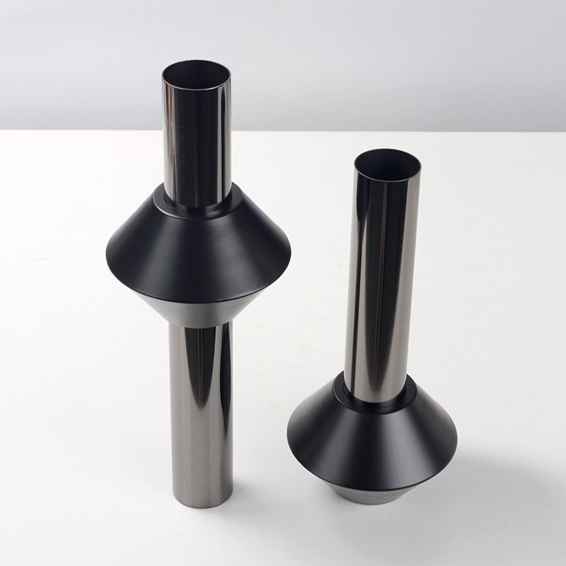 现代轻奢花瓶金属圆管干花器摆件样板房客厅电视柜书房装饰品摆设,模玩/动漫/周边/娃圈三坑/桌游,文化/体育周边,淘宝优惠券,粉丝福利购,淘宝优惠卷