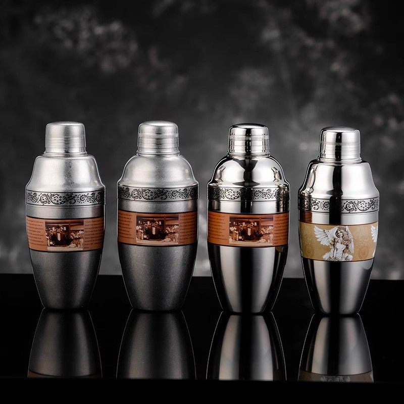 波士顿调酒器三段式美式桌别林摇酒壶摇壶304不锈钢复古飞翅女神,模玩/动漫/周边/娃圈三坑/桌游,文化/体育周边,淘宝优惠券,粉丝福利购,淘宝优惠卷