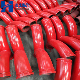 磨焊三通 90°通铺耐 人字形三通弯头 R500