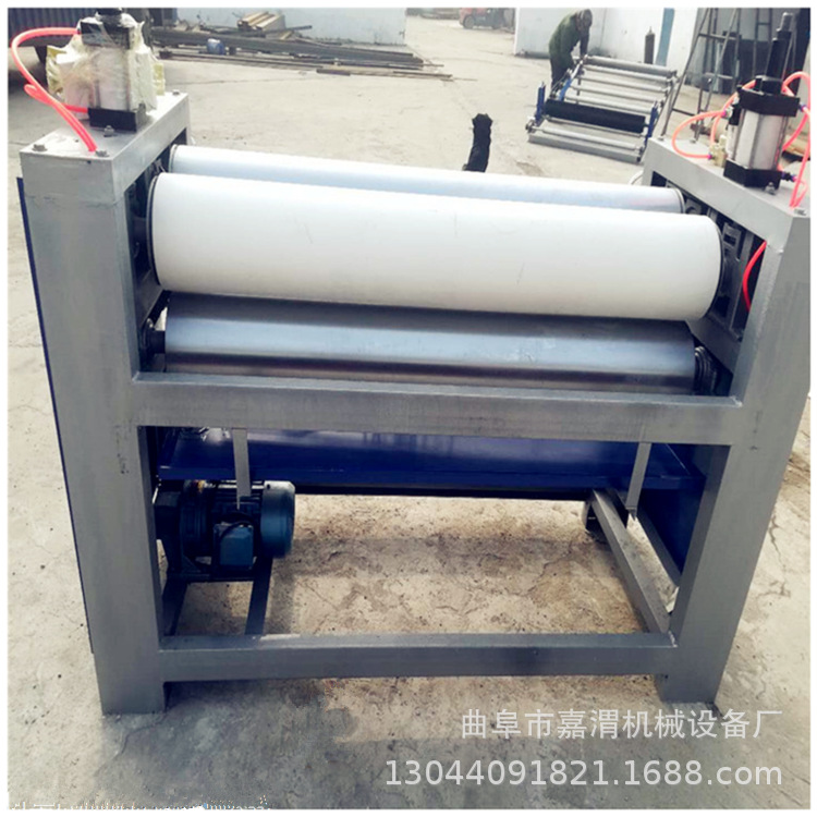 临沂小型自动涂胶机 单双面多层板上胶机 多功能单木皮滚胶机报价