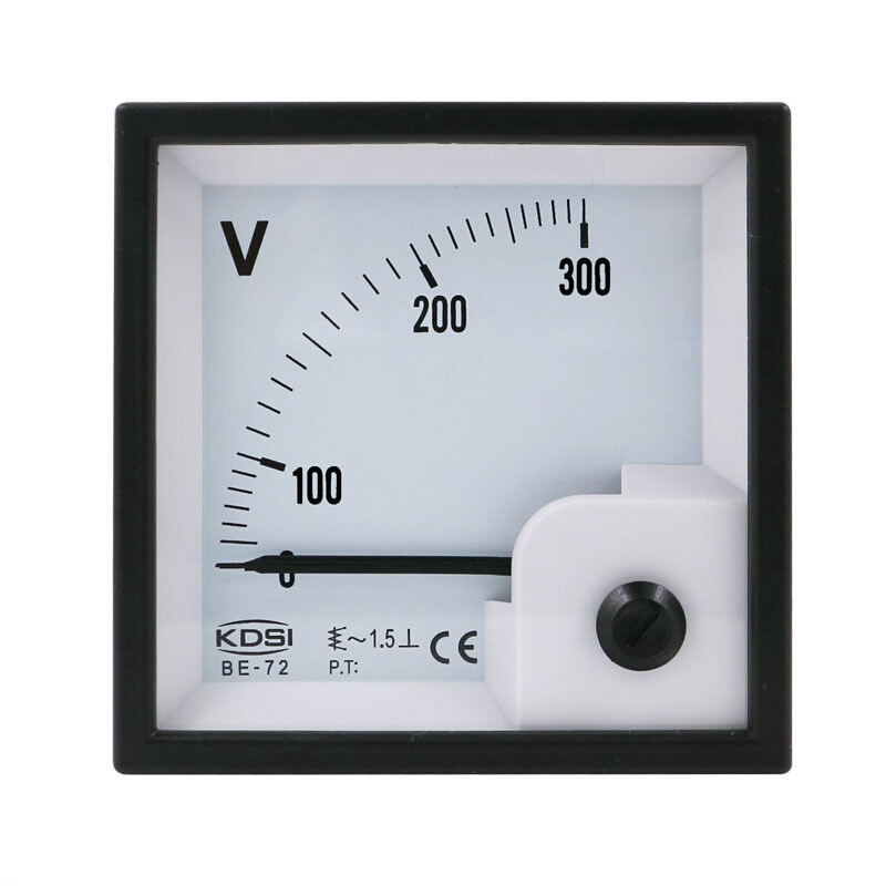 厂家供应 指针式伏特表BE-72 AC300V交流电压表 电压测试仪表