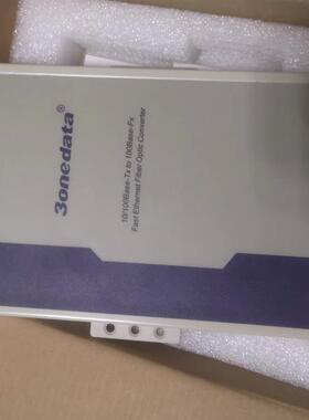 3onedata光纤收发器多模 MODEL1100-M-ST-2KM-220AC全新