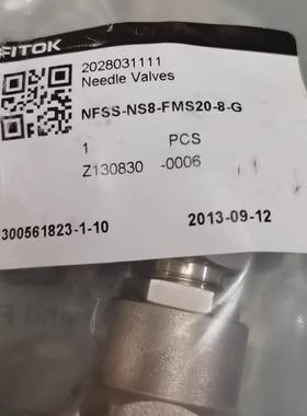 全新FITOK接头NFSS-NS8-FMS20-8-G议价