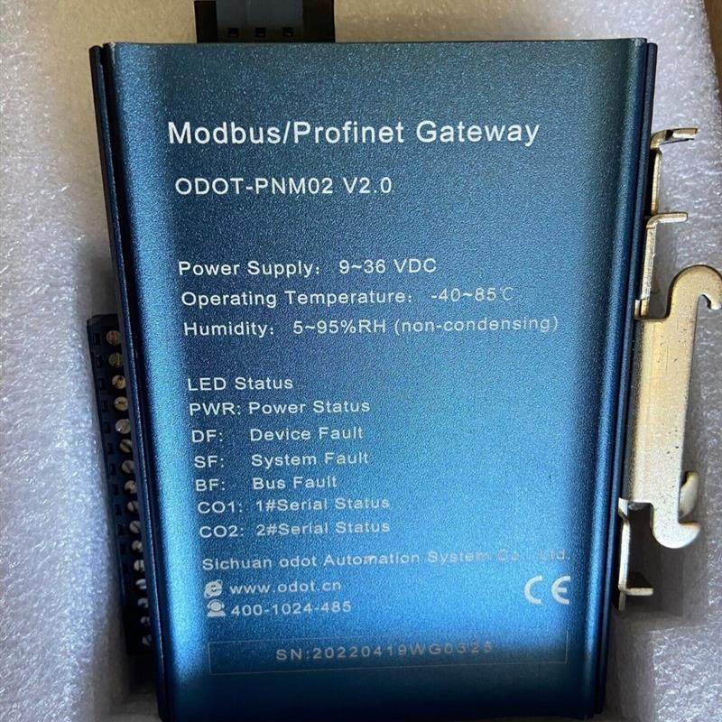 Modbus rtu转Profinet通讯协议转换器 全新ODOT-PNM02  V2.0