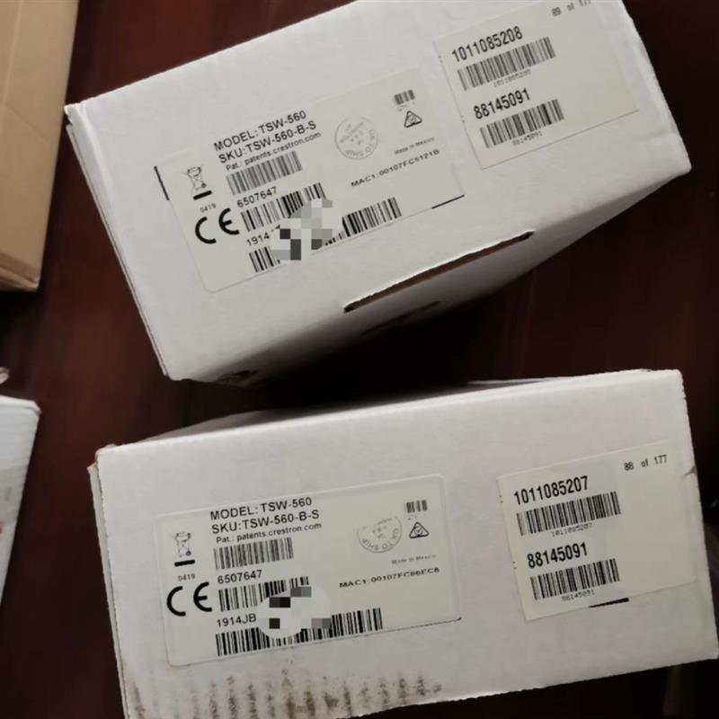 全新crestron快思聪tsw-560-b-s现货