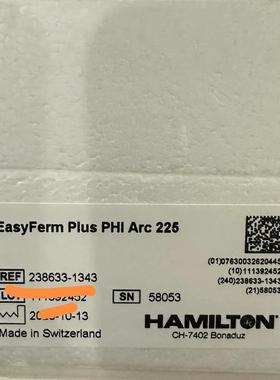 HAMILTON汉密尔顿EasyFerm Plus PHI Arc 225电极238633-1343