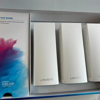LINKSYS/+WHW03+V2+VEOLP三频AC6600M+支持Homekit+高通四核