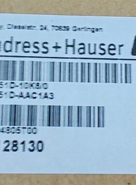 E+H监视器CUS51DAAC1A3全新原厂价格私聊