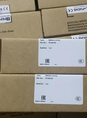 全新原装 德国P+FNBN40-U1K-N0防爆型NO接近开关 现货