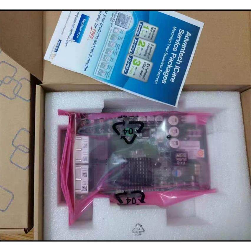 全新未拆封研华4口千兆网卡pcie-1674支持POE功能议价