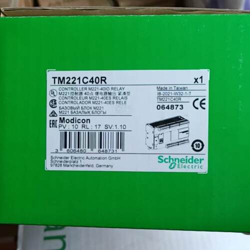 TM221C40R TM100C16R全新原装TM221系列模块可程式设计控制器