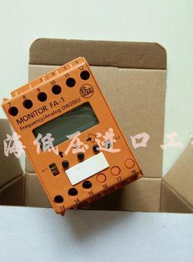 IFM DW2003 速度监视器 FA-1/100-240VAC/DC现货