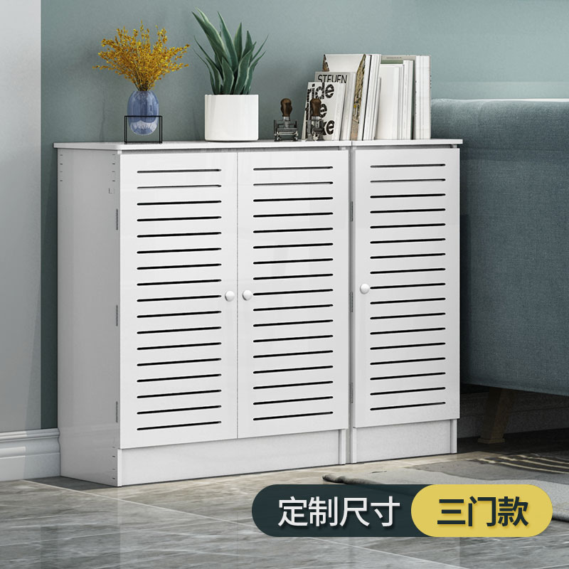 定地暖分水器遮挡柜暖气片遮蔽柜简约路由器柜弱电表箱遮挡装饰箱