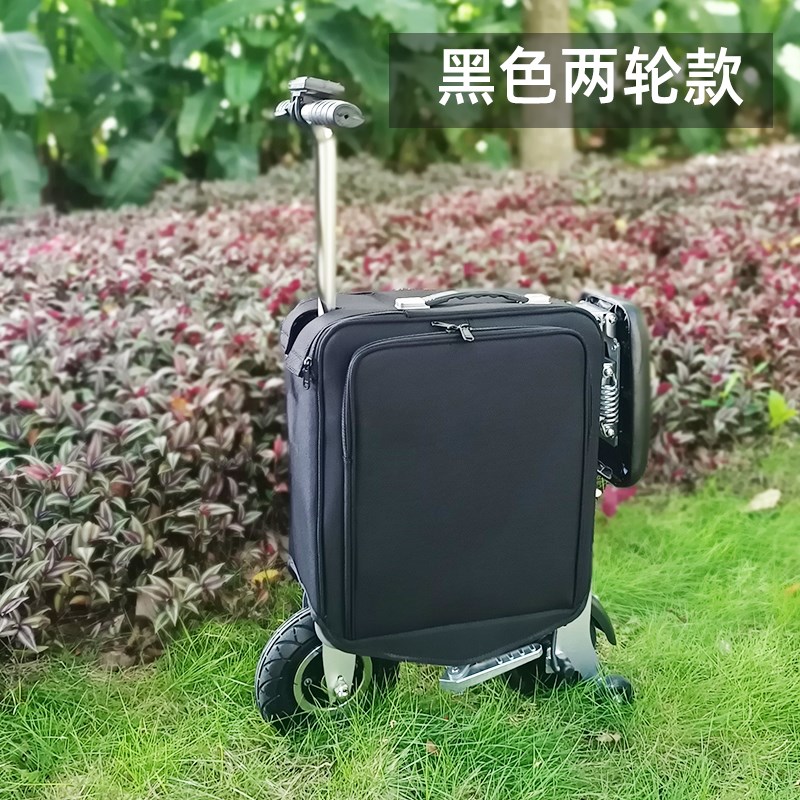 老人代步行李箱电动三轮车轻便飞机高铁旅游箱电动车母子小型车