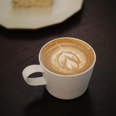 伍杯310ML景德镇咖啡杯马克杯陶瓷白釉水杯早餐杯子茶杯挂耳日式