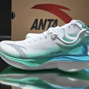 安踏马赫4代PROv2 氮科技竞速跑步鞋男中考体测运动鞋 112525584