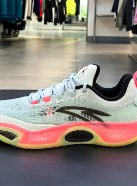 安踏锋芒2篮球鞋2025夏季新款氮科技耐磨防滑网面男鞋112531604Q