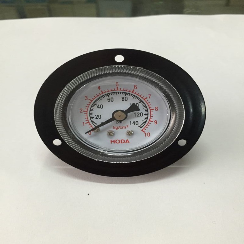 HODA气压表/压力表 直径40MM 60MM 径向/轴向带边 1/8，1/4螺纹