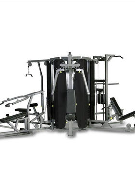 三飞LC6000六方位六配重综合训练机 多功能商用健身房力量器材