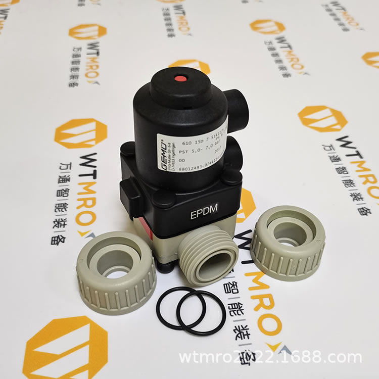 德国GEMU阀门61015D7塑料隔膜阀610系列现货脉冲阀气动膜片式隔离