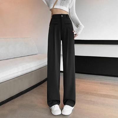高货窄版西装裤女2025新款