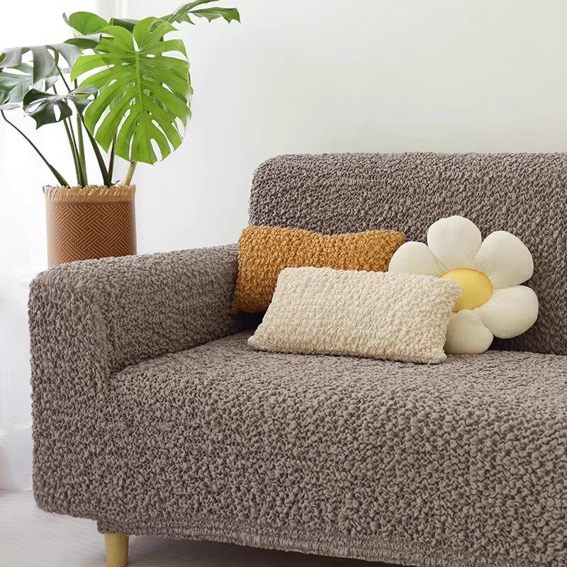 直排黑色沙发套罩全包万能套四季通用型2I024新款弹力扶手套防猫