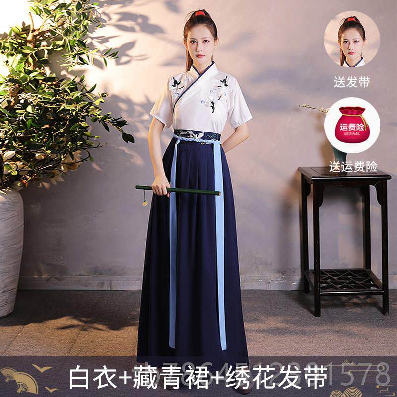 高档花汉服女舞雪吟木兰侠女古风成人龙打鼓古装中国风蹈剑舞演出