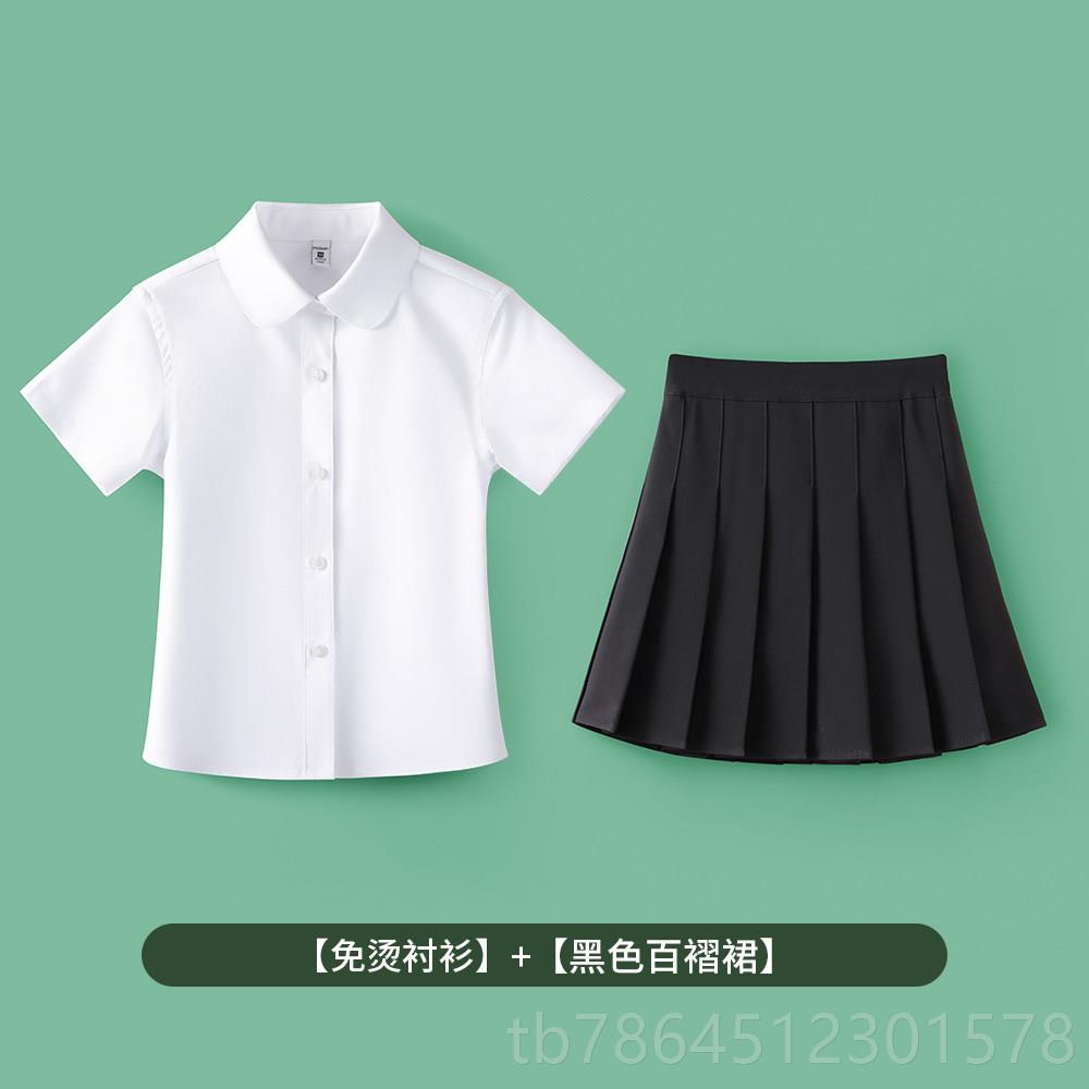 高档儿童白衬衫西唱裤装小学生校服抗皱免熨烫合团主持套演出服两图片