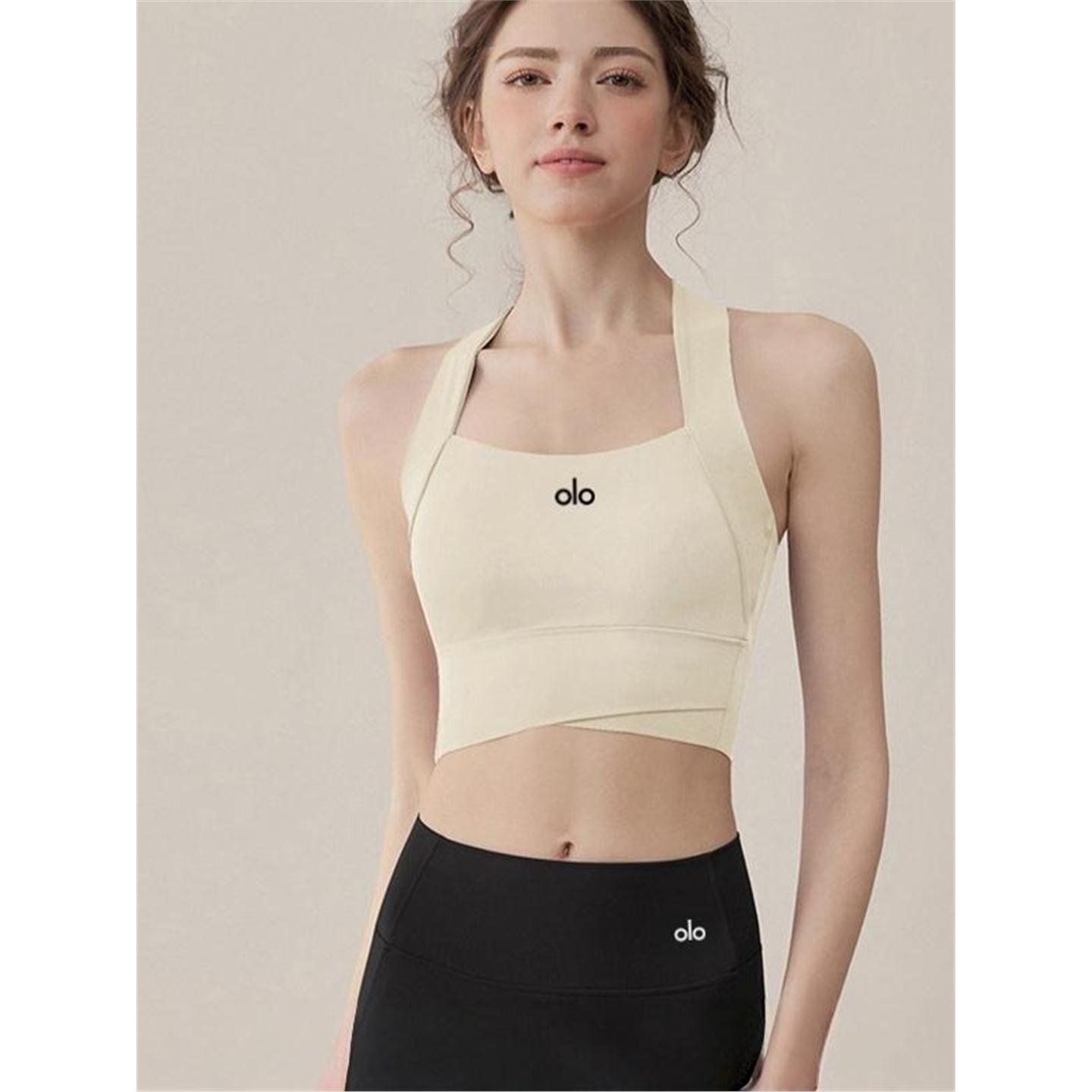 美国NOMALO内衣女士健身跑步训练瑜伽背心一体式美背交叉运动文胸