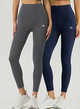 美国NOMAL0紧身跑步款高提瑜伽健身裤女腰骑行长裤干运动臀速春秋