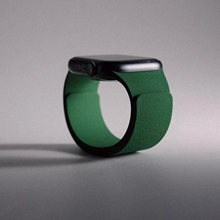 LINEVEK适用苹果iwatchs11手表S10表带硅胶9磁吸8荔枝纹7夏季6简约男女款applewatch腕带4SE高级感ultra3纯色