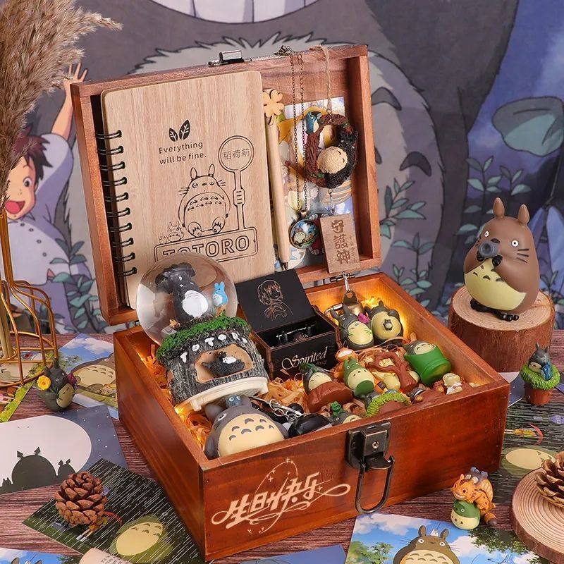 宫崎骏生日礼盒套装手办周边送女生朋友初中高中高级感毕业礼,模玩/动漫/周边/娃圈三坑/桌游,谷美,淘宝优惠券,粉丝福利购,淘宝优惠卷