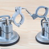 包邮 俊拓万向自吸盘桌面台虎钳 万向钳桌虎钳铝合金吸盘万向台钳