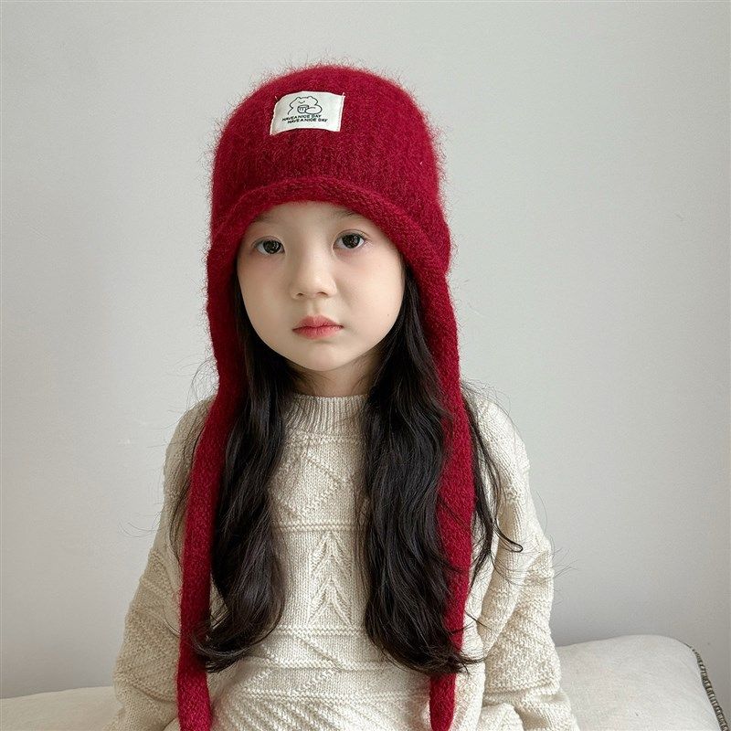 儿童冬季帽子毛线帽保暖防寒护耳女孩针织帽女童户外秋冬季宝宝帽,童装/婴儿装/亲子装,帽子,淘宝优惠券,粉丝福利购,淘宝优惠卷