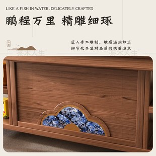 高端 实木茶桌椅组合一桌五椅茶台茶桌阳台小茶几客厅家用2025新款